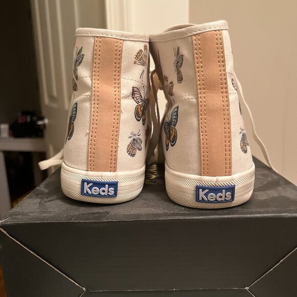 Keds x Rifle Paper Co. Shoes High Canvas Shoes Women's size 8 - Picture 4 of 4